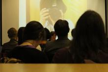 Sarah Amsler talk at Beyond Glorious - image by Christopher Matthews