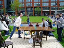 'give what you can, take what you need' at Futuresonic in Manchester, photo by Rajni Shah