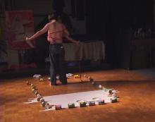 Upon a Blighted Star, Ballroom Studios - performers Rajni Shah and Theron Schmidt